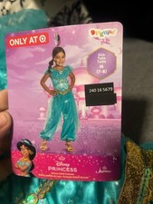 Disney deluxe Princess Jasmine Halloween costume size M 7/8