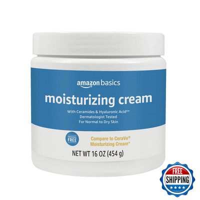Retailer Basics Moisturizing Cream For Face And Body Fragrance-Free Ceramides