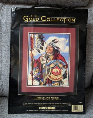 Rare Dimensions Gold Collection Cross Stitch Kit PROUD AND NOBLE 3856 NEU