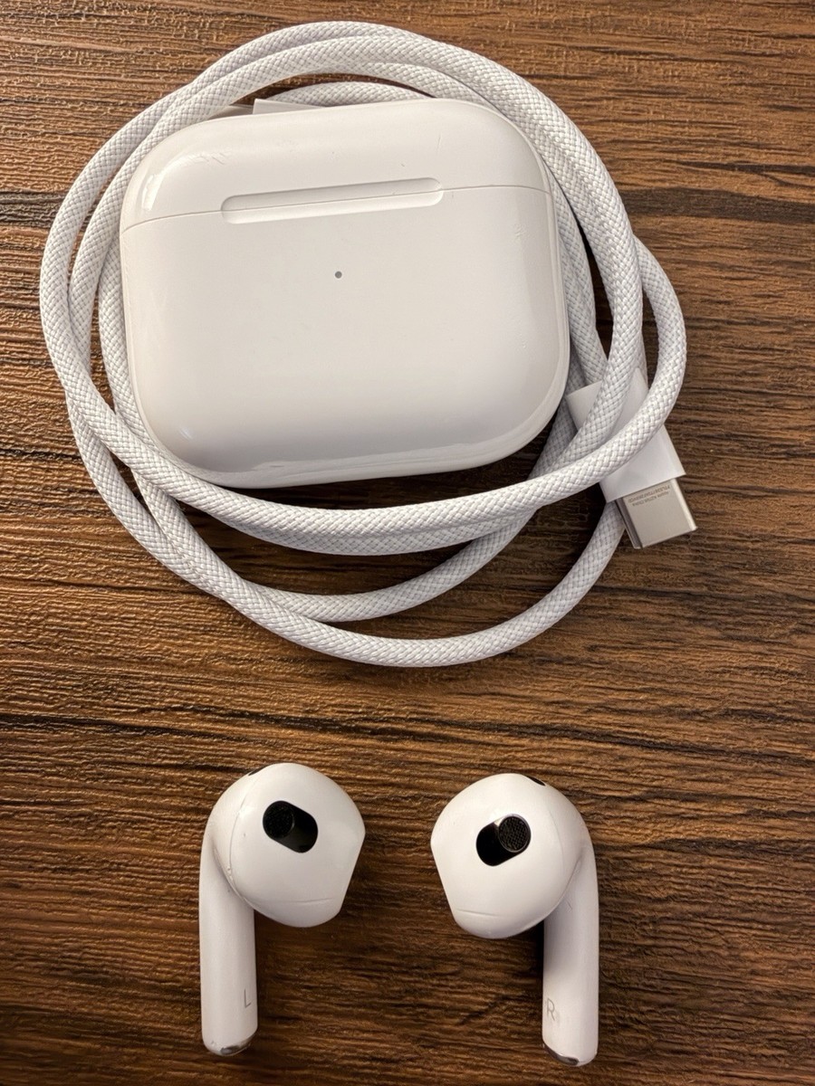 Apple AirPods 3rd Gen Earbuds with Lightning Charging Case | eBay