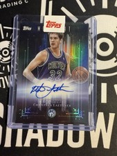2025-26 Topps Midnight Christian Laettner Dark Marks Base Parallel Auto #DM-CL