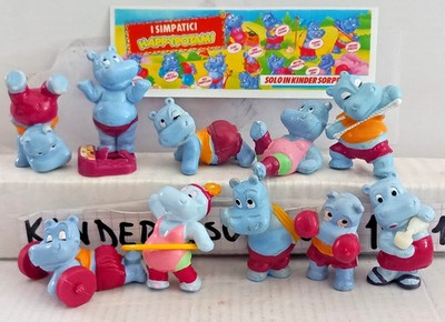 KINDER SURPRISE FERRERO HAPPYPOTAMI Ü-Ei FIGUREN ITALIEN ZUM AUSSUCHEN TOP RAR