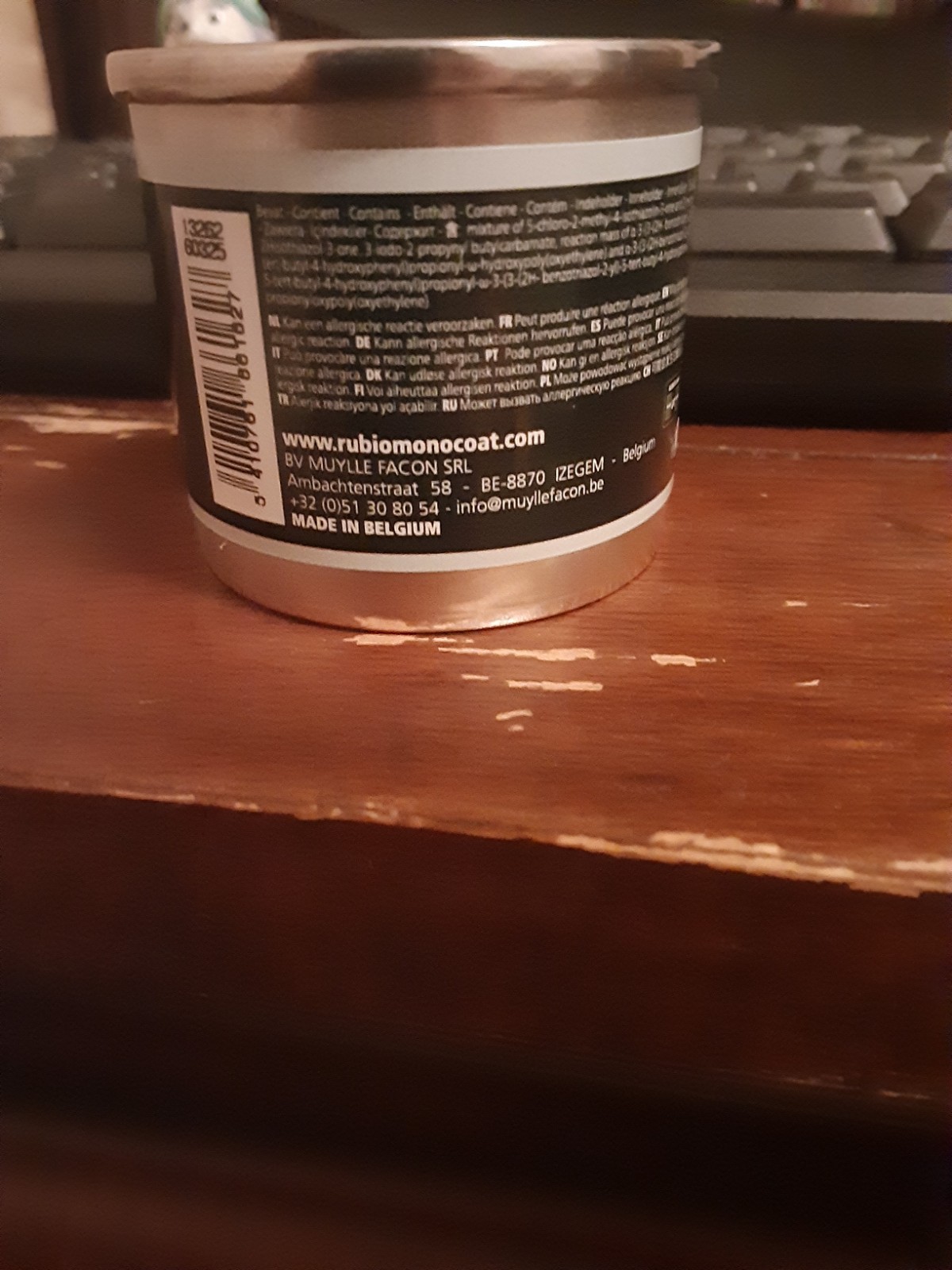 Rubio Monocoat DuroGrit Atacama Grey 30ML Sample