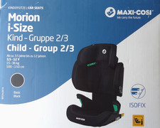 NEU Maxi-Cosi Morion i-Size Kindersitz 3,5-12 Jahre, ISOFIX mitwachsend Grp. 2/3