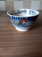 Emma Bridgewater Winter Animals At Night Robin Small Bowl 40 years