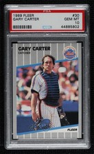 1989 Fleer Gary Carter #30 PSA 10 GEM MT HOF 0vl1