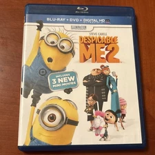 Despicable Me 2 Blu-ray + DVD + Digital HD with Ultraviolet Steve Carell