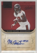 2011 Playoff National Treasures Rookie 5/25 Mason Foster #266 Auto 1s7