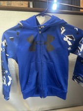 Under Armour Youth Jacket, Size 5 With Hood