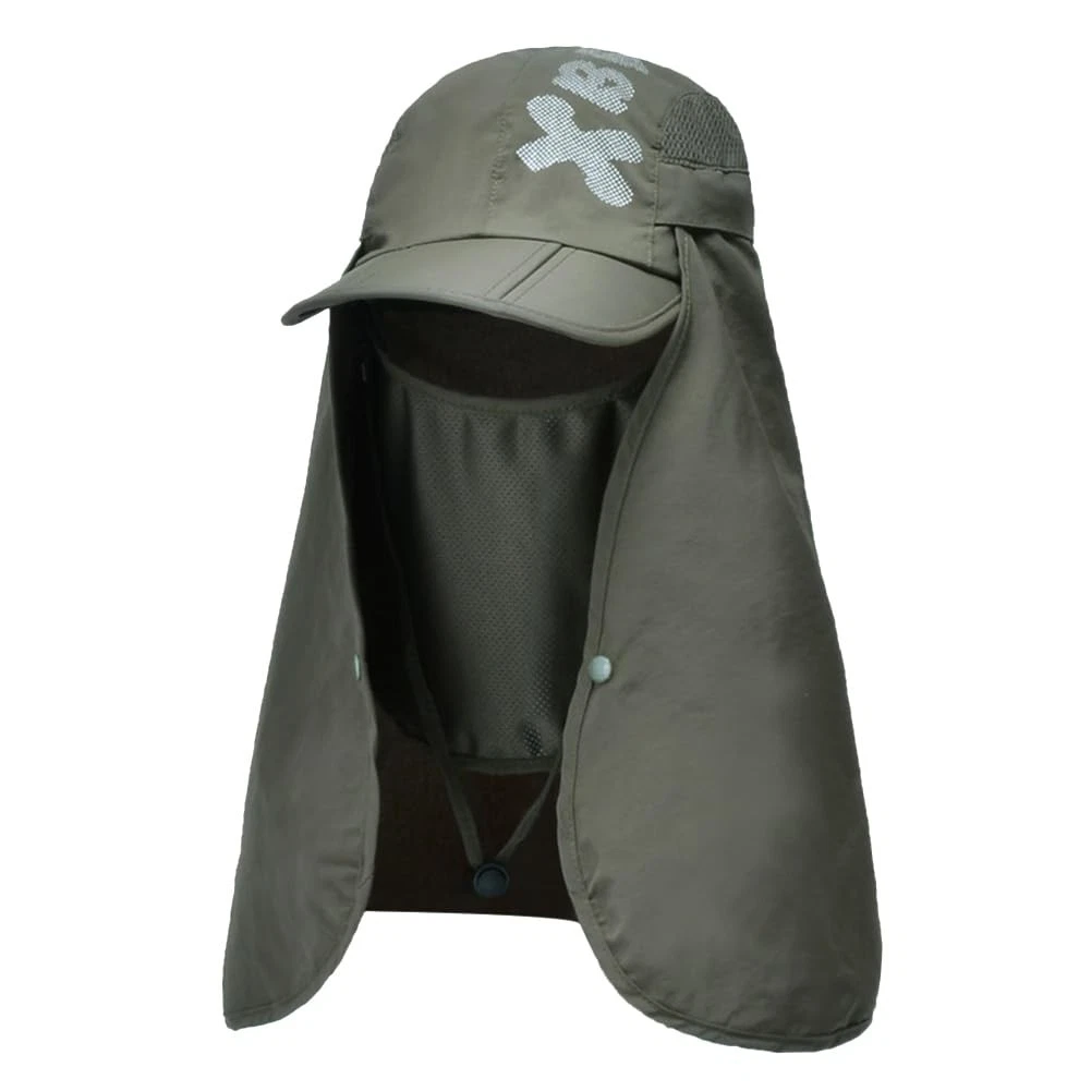 Fishing Hat Sun Cap for Men Women, UPF 50+ Sun Protection Hat Foldable Cap wi...