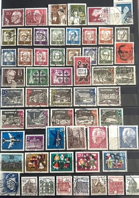 BERLIN SAMMLUNG 1960-1990 KOMPLETT GESTEMPELT RUNDSTEMPEL SAUBER / WEST-GERMANY!