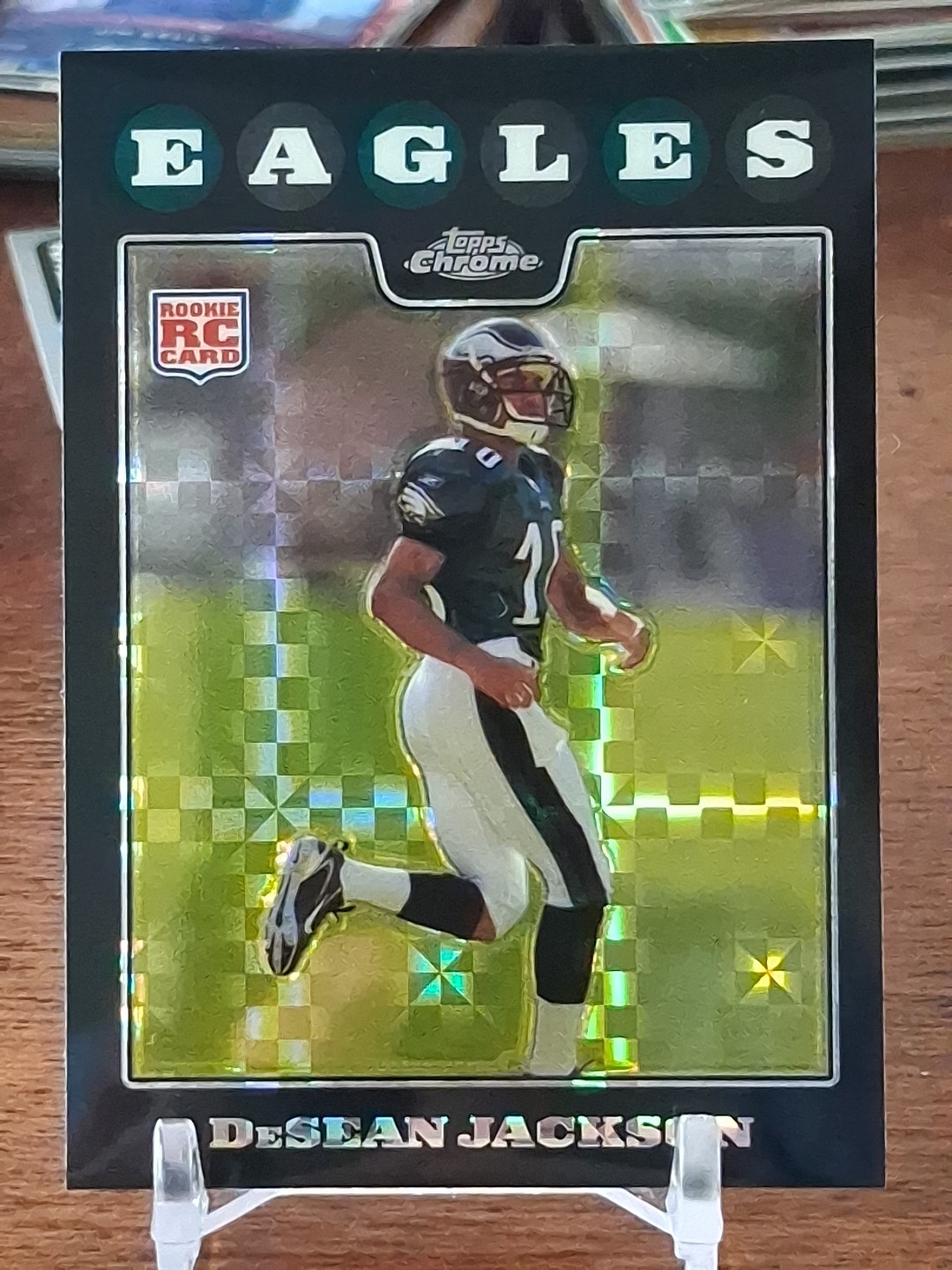 2008 topps chrome desean jackson Rookie  x-refractor