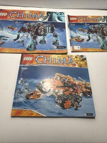 Lot Of 3 Lego Chima Booklets 70145 70145 70224