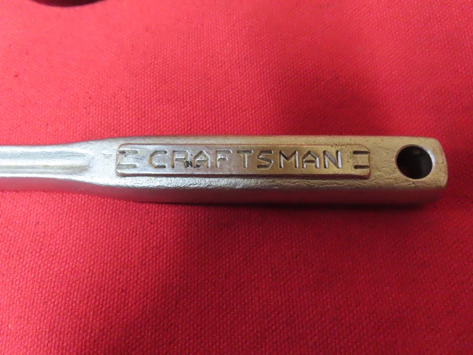 Barra de interruptor Craftsman 3/8 puertas de colección = V = 10" OAL, EE. UU. ~ BONITO🤠 CM11,5,25 Foto 2 de 4