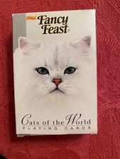 Fancy Feast, Cats Of The World Playing Cards - Excellent