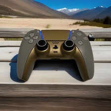 Sony DualSense PS5 Controller Grau/Gold