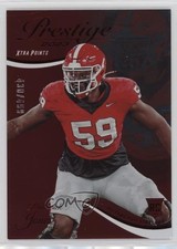 2023 Panini Prestige Rookies Xtra Points Red 430/499 Broderick Jones #308 6o3