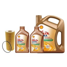 7L 0W30 SHELL OIL CHANGE SERVICE KIT & OIL FILTER FOR AUDI Q8 3.0 50 SLINE 2018+