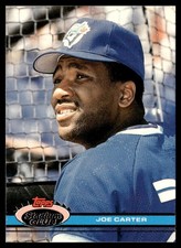 1991 Stadium Club Joe Carter Toronto Blue Jays #513
