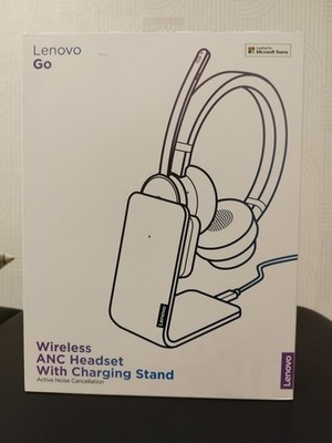 Lenovo Go Wireless Anc Headset Mit Ladestation