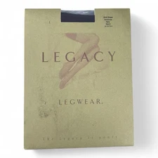 Legacy Legwear Pantyhose Size A Navy Body Shaper 1 Pair Pack New