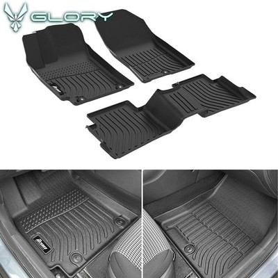 Fits 18-23 Hyundai Kona& 22-23 Kona N 3D All Weather TPE Floor Mats Carpet Guard