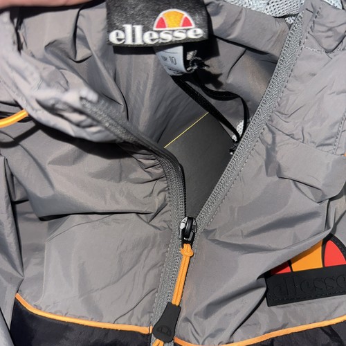 ellesse Henley Fx Jacket Uk 10 Grey - Picture 5 of 8