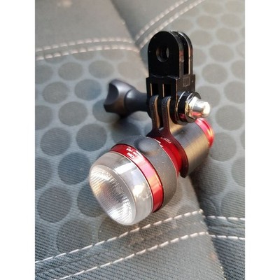 Exposure Trace GoPro Halterung Lampe Licht Halter 3D-Druck Rennrad MTB Gravel