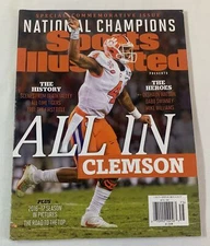 Sports Illustrated Special Commemorative Issue 2016-2017 CLEMSON TIGERS FOOTBALL