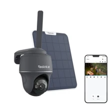 Reolink 4K 8MP Cellular 4G Outdoor Security Camera Go PT Ultra + 6W Solar Panel