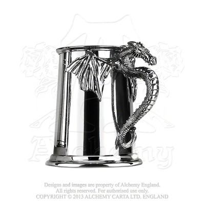 Alchemy Gothic Pewter Viking Horn Pint Tankard Stein