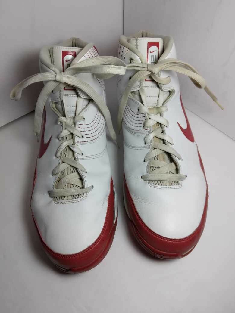 Nike Mens Size 14 - Blue Chip TB 324829-102 White Red