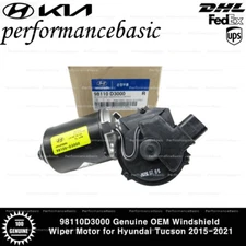 98110D3000 Genuine OEM Windshield Wiper Motor for Hyundai Tucson 2015-2021