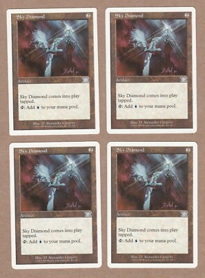MTG - 4X Sky Diamond X4 - 6th Edition - Uncommon EX/NM - Playset