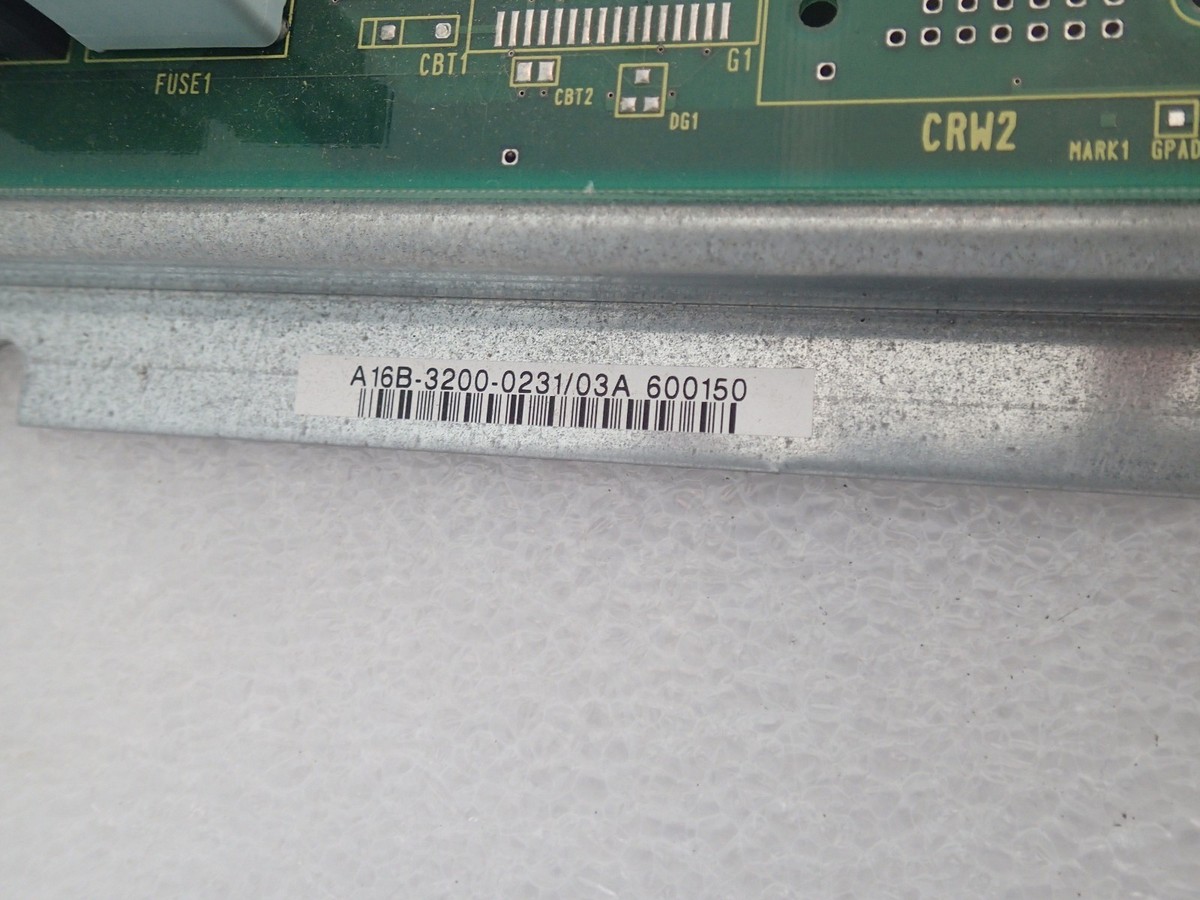 6A031 A16B-3200-0231 01A プロセスボード 動作保証 WARRANTY FANUC