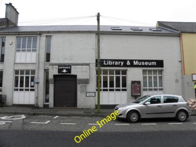 Photo 6x4 Library & Museum, Fivemiletown It is located at Main Street c2012