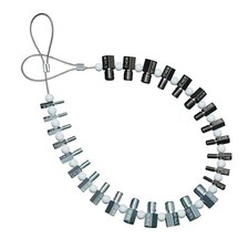 Nut and Bolt Thread Checker Inch Metric Thread Gauge Nut and Bolt Size Gauge