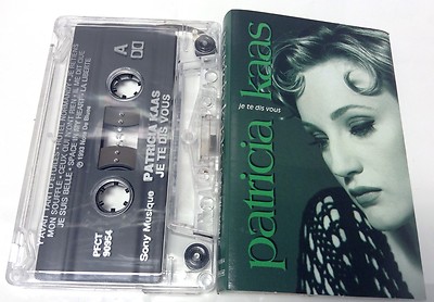 PATRICIA KAAS Tape Cassette JE TE DIS VOUS 1993 Sony Music Canada PFCT-90954