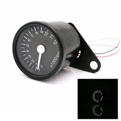 Digital Tachometer Speedometer Gauge Manometer Elektronisch 65mm Universal LED