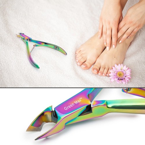 Cuticle Nipper, Pointed Blade, Cuticle Trimmer, Manicure | Pedicure Tool.(Multi) - Picture 7 of 11