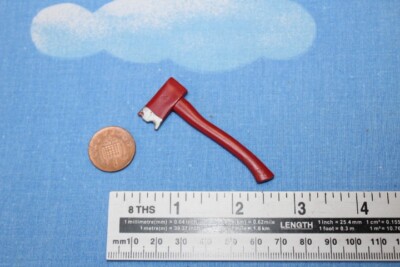 Vintage Action Man Palitoy Early Issue Crash Crew Red Axe CB350e