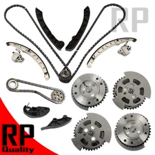 Timing Chain Kit Camshaft Solenoid For Land Rover Jaguar XFR-S Discovery V8 5.0L