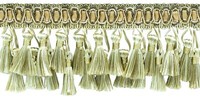 DÉCopro Noblesse Quastenband, Style# TFH3D, Farbe# 4001 White Sands, 14 Yards