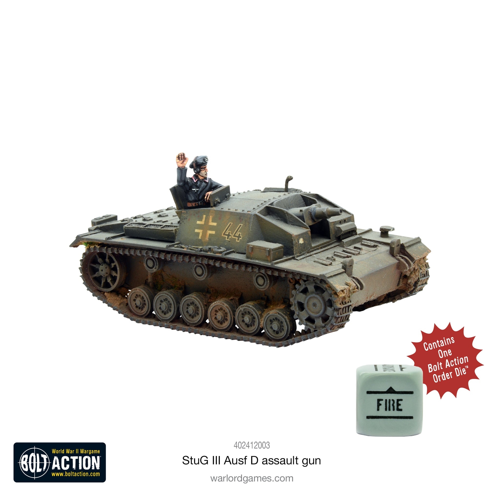 Bolt Action - Stug III Ausf D - Warlord Games