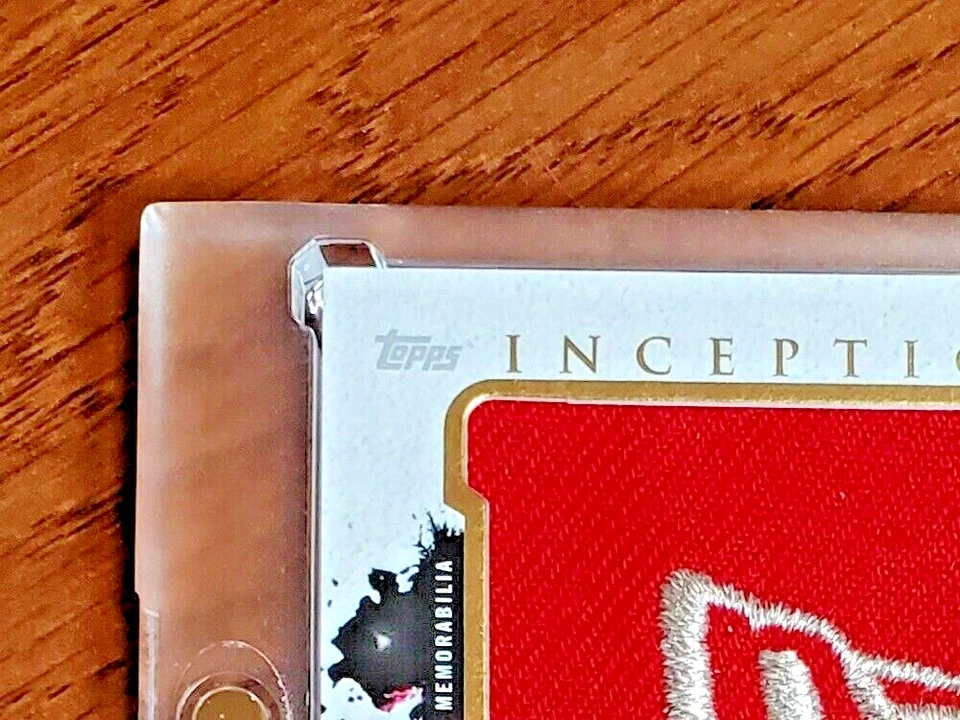 Jo Adell - ROOKIE - Topps Inception - Player-Worn Jumbo Hat Patch RPA /5  ANGELS - Image 2 of 4