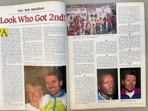 1990 Running Times Magazine February Runners of the Year, Lynn Williams - Picture 6 of 12