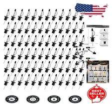 72 Pack Stainless Steel Liquor Pour Spouts with Dust Caps – Precision Pouring