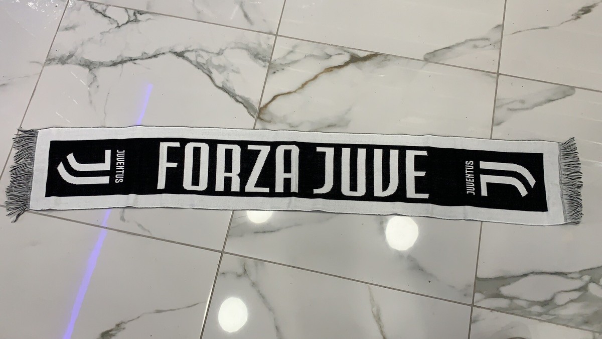 Sciarpa Tubolare Juventus Ufficiale - Design Zebrato - 100% Acrilico - Per Tifosi