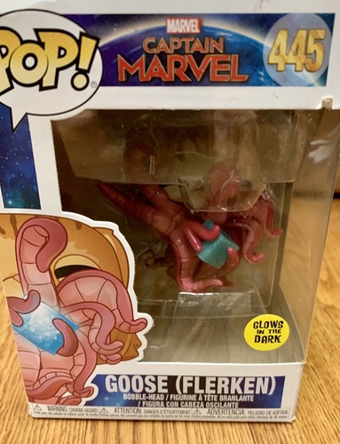 Funko POP Captain Marvel CHASE Goose 