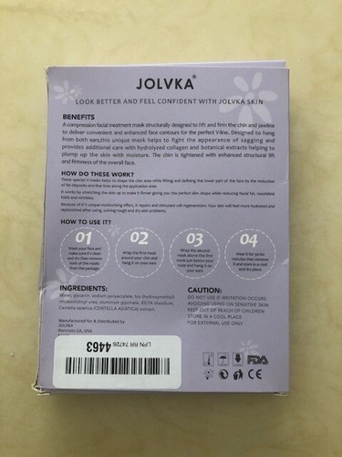 V Line Shape Face Lifting Mask, Double Chin Reducer, Chin Up Patch Lifting Mask - Picture 2 of 2